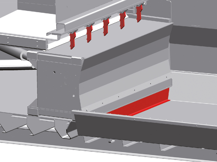 MP 1.4 Rückhaltesystem (Trashholder) mit Haltebolzen