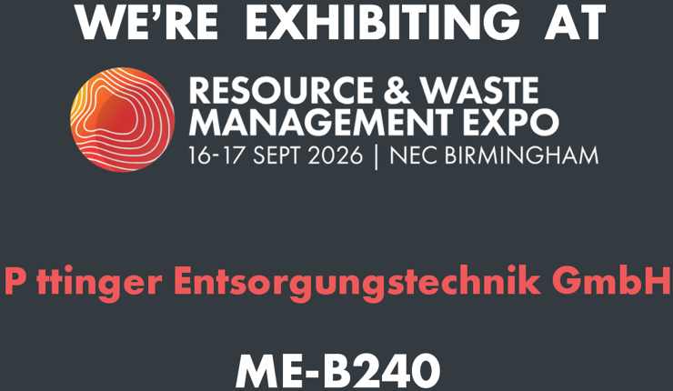 Event Resource and Waste Management Expo PÖTTINGER Entsorgungstechnik