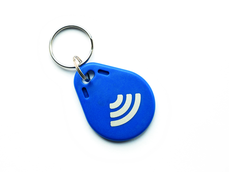 MP 1.4 Transponder / RFID Schlüsselanhänger für Maschinenzugang.
